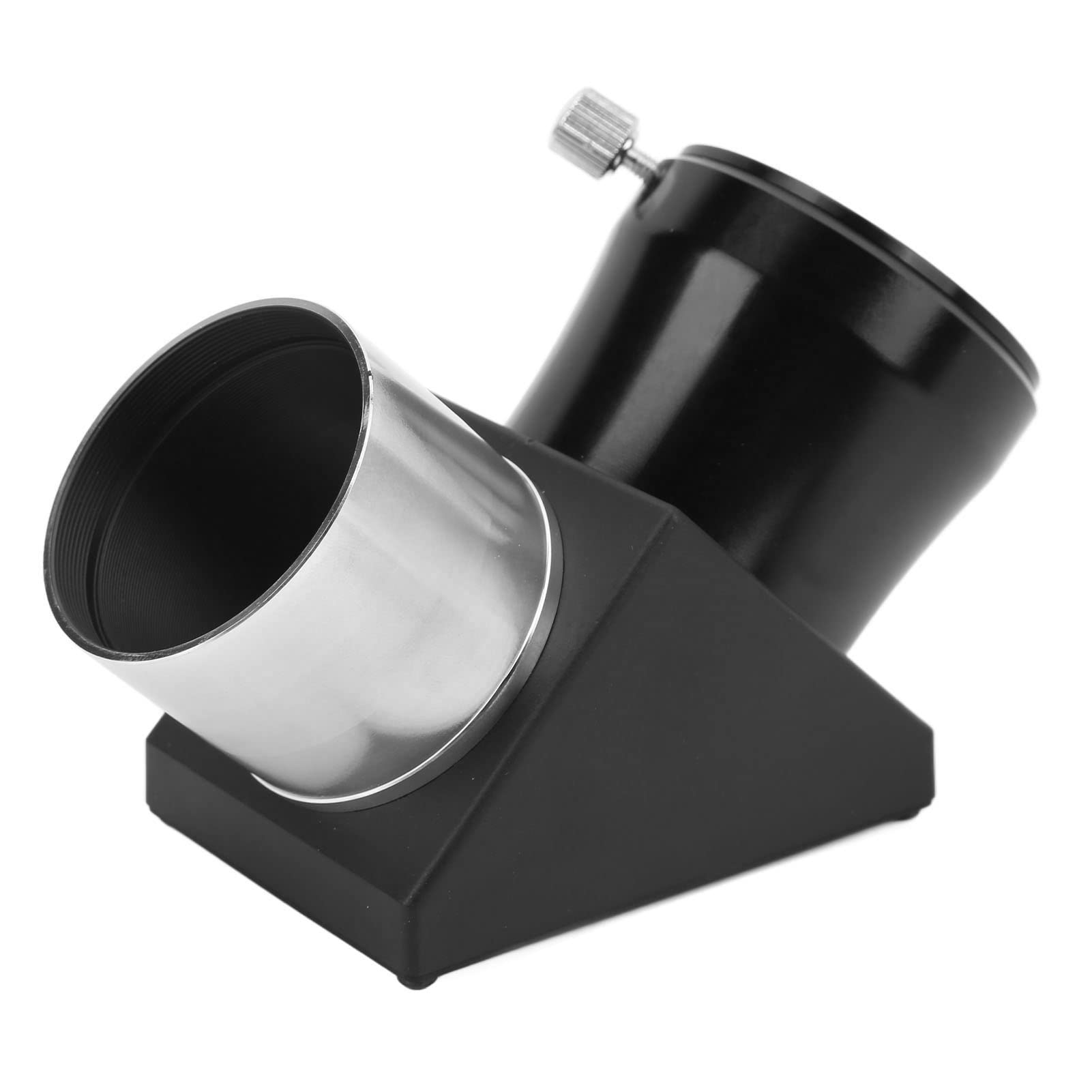 Akozon Telescopio de 2 Pulgadas Adaptador Diagonal de 90 Grados Prisma Espejo Cenital para Observación Astronómica