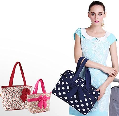 STORE99® YELLOW S : Heine mummy bag diaper bag big size tote baby bags for mom bowknot tote mother bags bolsas de bebe para la mama