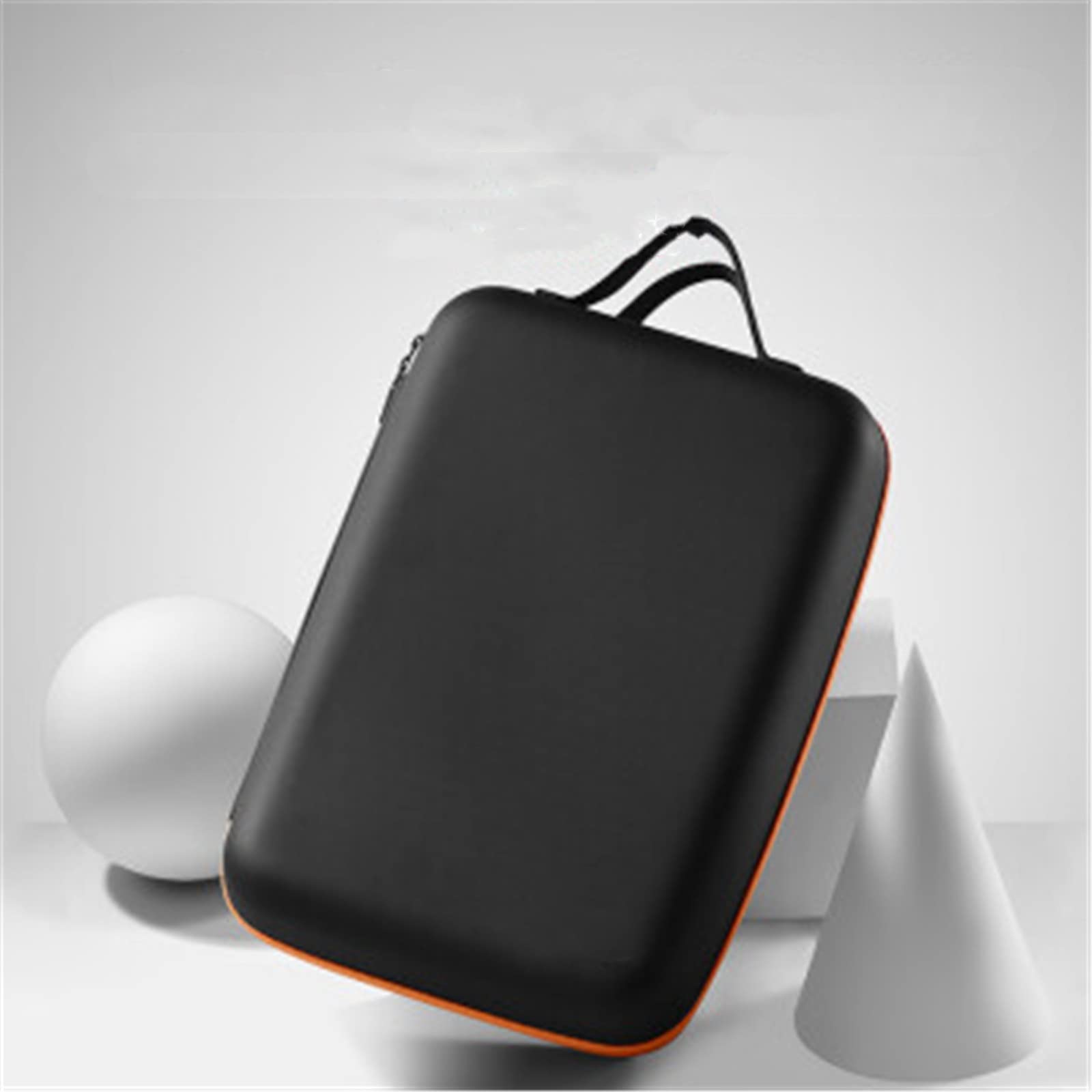 Boîte à vin Double boîte en Cuir Sac décontracté pour Home Bar Decor(Schwarz)