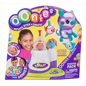 OONIES INFLATOR creative reusable squeeze ball maker for boys and girls – mix fill and squeeze reusable stress ball…