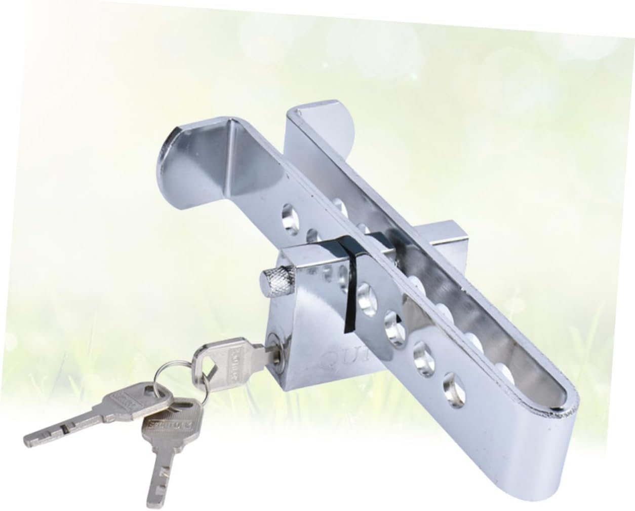 Height Clutch Lock Anti-Theft Brake Pedal Lock for Cars Trucks and Suvs Vehicle Security Device with Spare Keys