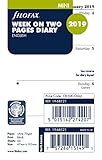 Filofax 19-68121 Mini Week On Two Pages English 2019 Diary