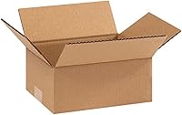 Vista 55 de Secure Seal - Paquete de 100 cajas de cartón corrugado de 8 x 4 x 4 pulgadas