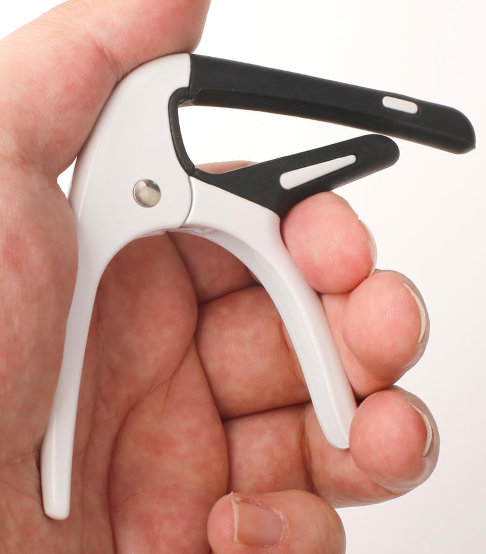 Guitar Capo for Acoustic and Electric Guitars 2 Packs Capo guitar accessories with 5 Picks (Red-White) - Image 4
