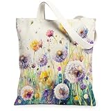 Large application : ce sac fourre-tout de peinture est parfait pour un cadeau Il peut stocker divers petits articles, tels que des collations, des boissons, des cosmétiques, des cadeaux de fête, etc. Il peut être utilisé dans de nombreux endroits, tels que les magasins, la plage, etc.