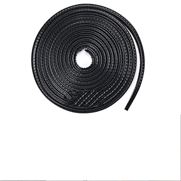 Dhe Best Universal Car Door Edge Guards Strips, 5 Meter Car Door Protector Rubber U Shape Flexible Car Door Bumper Edge Guard Protection for Fiat Linea