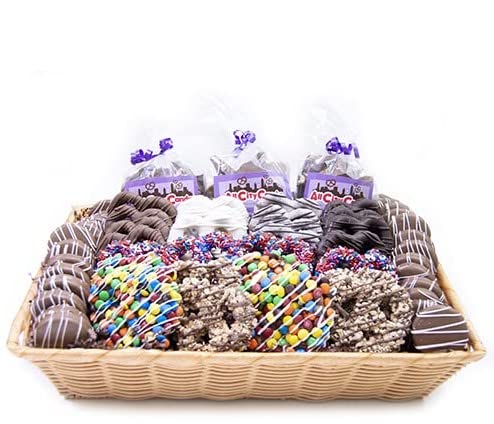 Ultimate Collection Chocolate Covered Pretzels & Treats Gift Basket