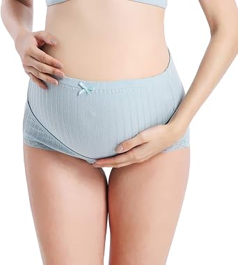 rismart Womens Cotton Nursing Bra and Panties Briefs Maternity Postpartum Breastfeeding Underwear Lingerie