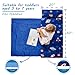 Lasoftan Toddler Nap Mat with Pillow and Blanket, Extra Large Rolled Napping Mats,Slumber Bags for Boys Girls,Kids Sleeping Bag for Daycare, 21