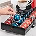 Rice rat Vertuo Capsule Holder Drawer for Nespresso With Glass (Class-30 Pods)