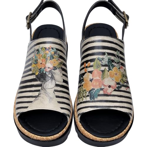 Image of DOGO Platform Sandals Women - Vegan and Handmade Wedge Sandals for Women