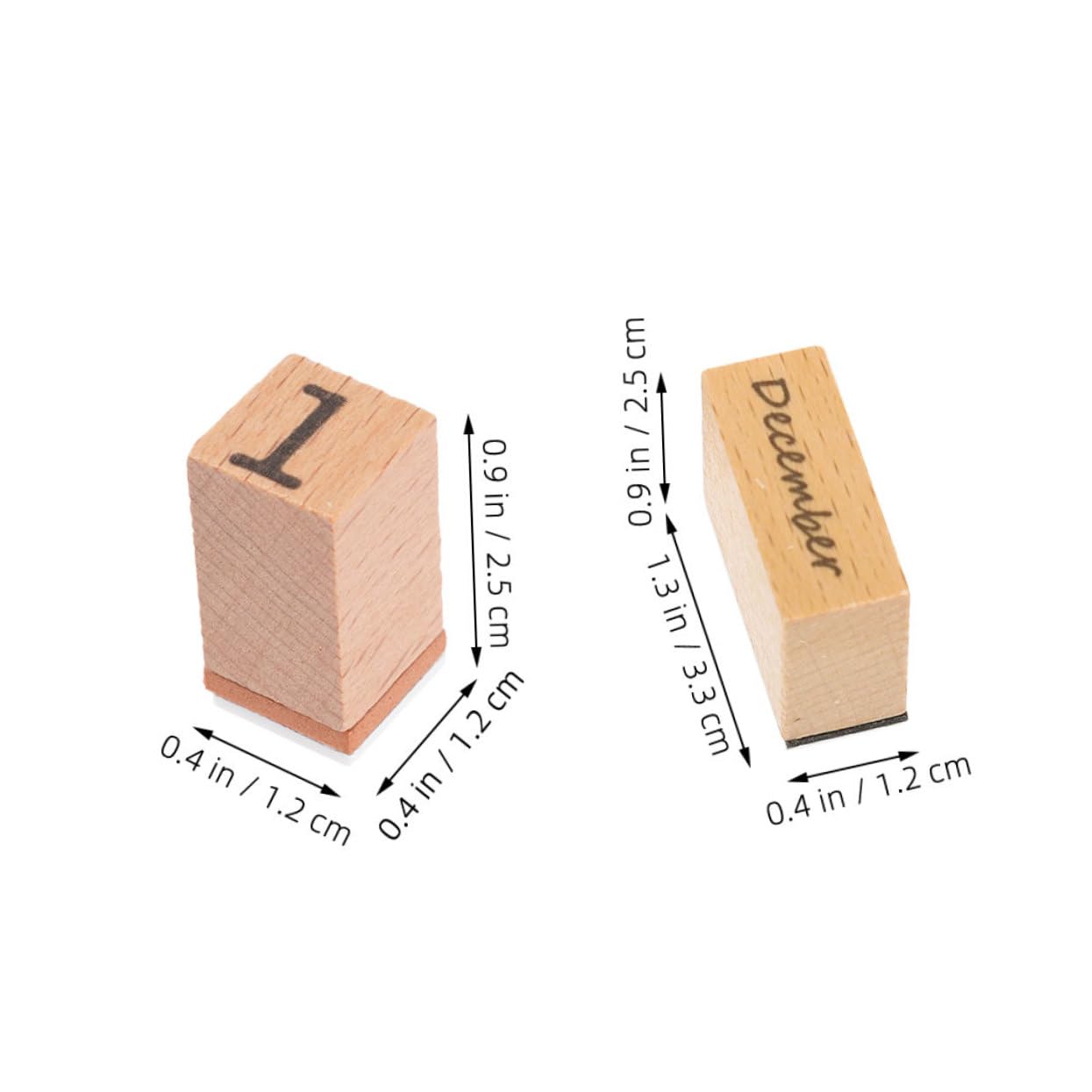 ARTIBETTER 10 Set Sigillo Digitale in Legno Data Francobolli Timbri Del Diart Timbro Pianificatore Timbro Numerico Fai -da -te Fribri Per Il Journaling Mini Gomma Da Cancellare