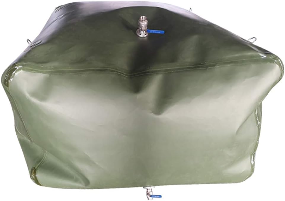 Large Capacity Water Tank Water Bag Foldable Rain Barrel, Durable Portable PVC Water Storage Container, Outdoor Gardening Water Storage Bag with Tap, Emergency Water Tank for Irrigation/Storage ( 150