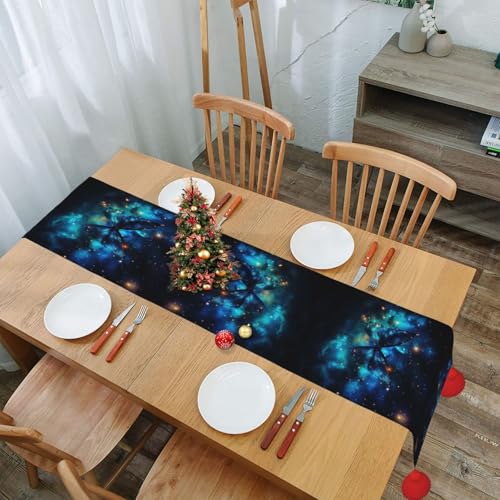 Chemin de table imprimé papillon en strass style ferme et mariage - 8