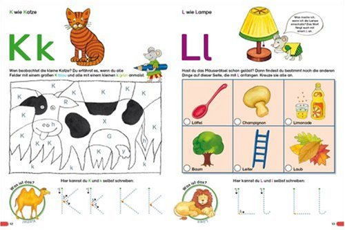 Fragenbär Vorschule: Buchstaben- und Zahlenspiele (Lerne mehr mit Fragenbär)