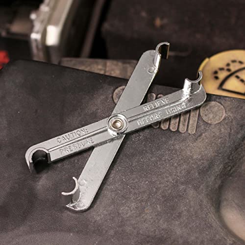 Abn Fuel Line Disconnect Scissor Tool For 5/16In And 3/8In Vehicle Fuel Lin Compatible With Gm, Ford, Mazda #TOP2