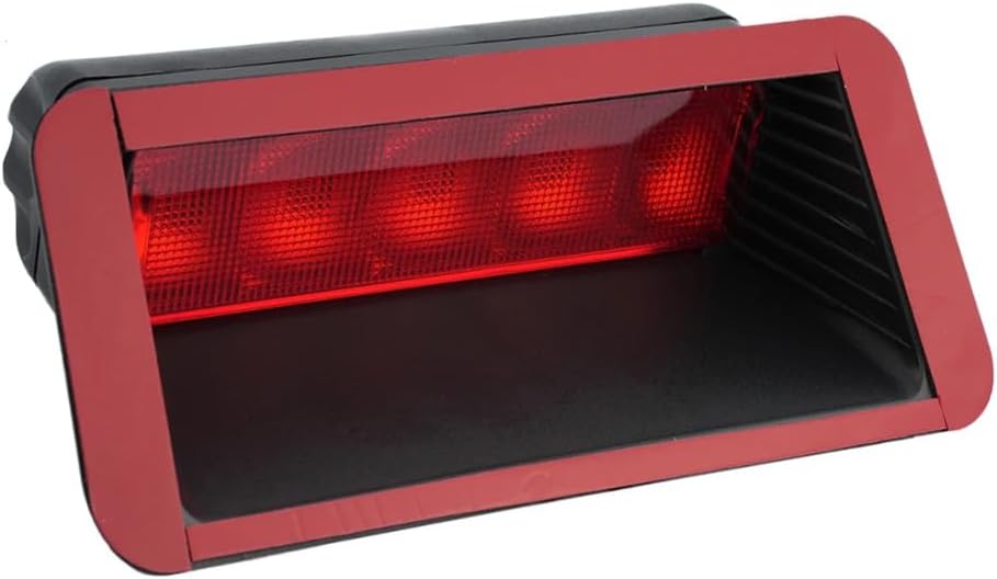 Riloer Brake Lights, Universal Fit for cars, High Mount Rear Third Tail, Flat/Spade type high mounted brake light, 12V DC, Flat