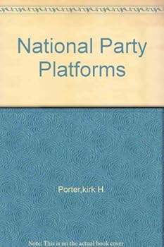 Hardcover National Party Platforms Book