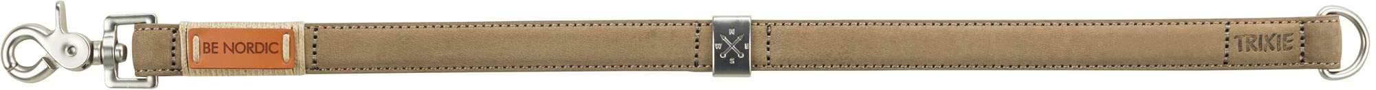 Be Nordic Collar, Leather, M: 45 cm - 51 cm, 20 mm, Sand - Image 4