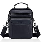 Borsa A Spalla Uomo In Vera Pelle - Zaino Monospalla Multitasche Per Viaggio E Lavoro - Foto 10