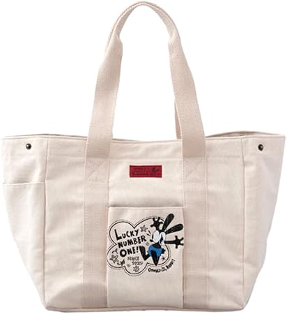 Amazon ディズニー オズワルド ザ ラッキー ラビット ホワイト 白 トート バッグ かばん 鞄 東京 ディズニーシー限定 グッズ お土産 おもちゃ おもちゃ