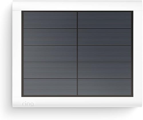 Ring Solar Panel (2nd Generation) (USB-C) for Spotlight Cam Plus, Spotlight Cam Pro, 4W (White)