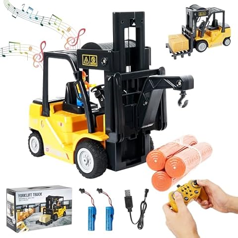 Wula 2 in 1 Electric RC Forklift and Crane Cover