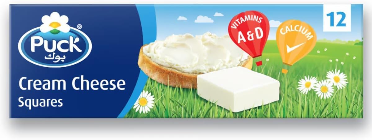 Puck Cream Cheese Squares 12 Pcs