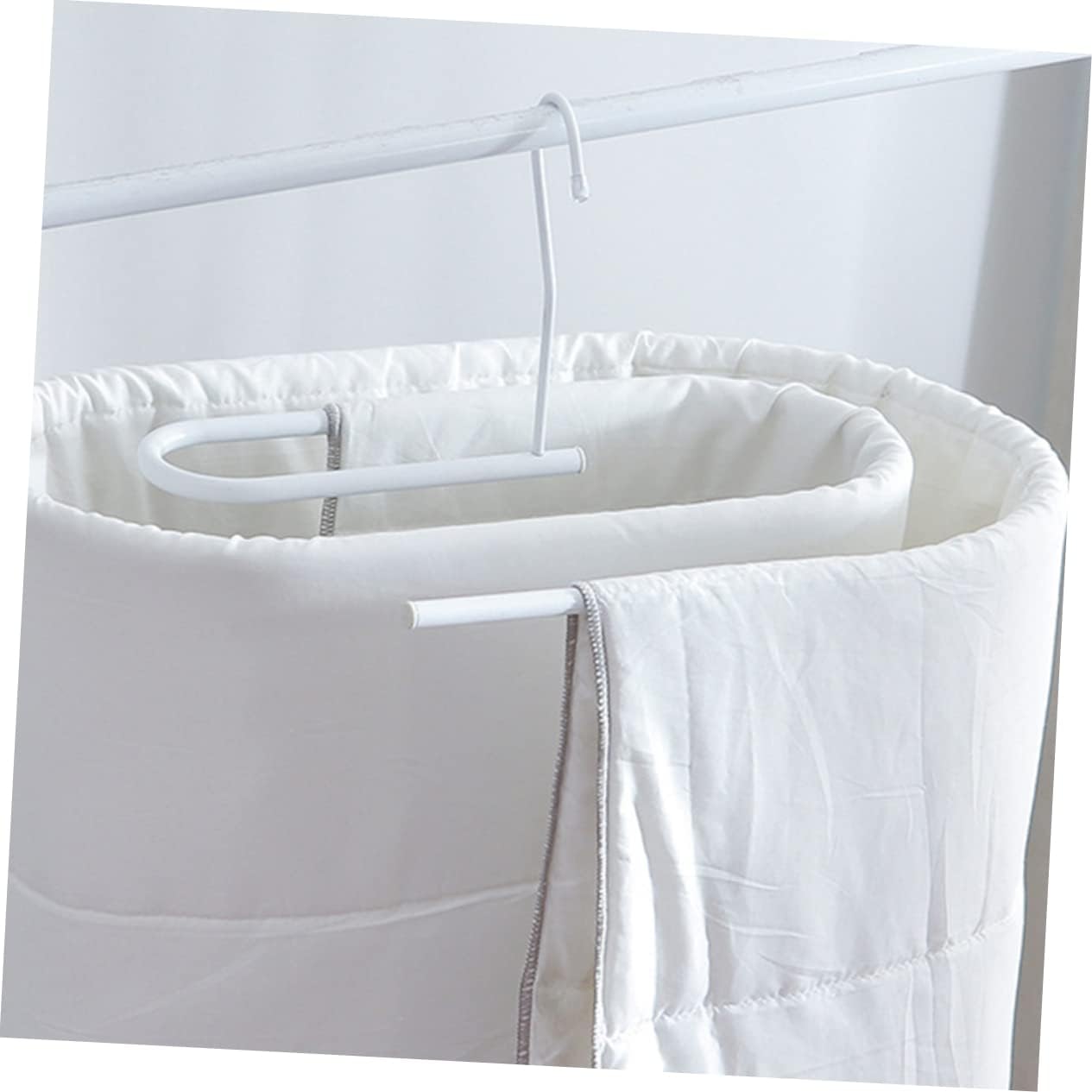 Alipis Hangers Spiral Drying Rack Space-Saving Quilt Storage Hanger Multi-Purpose Clothing Rod