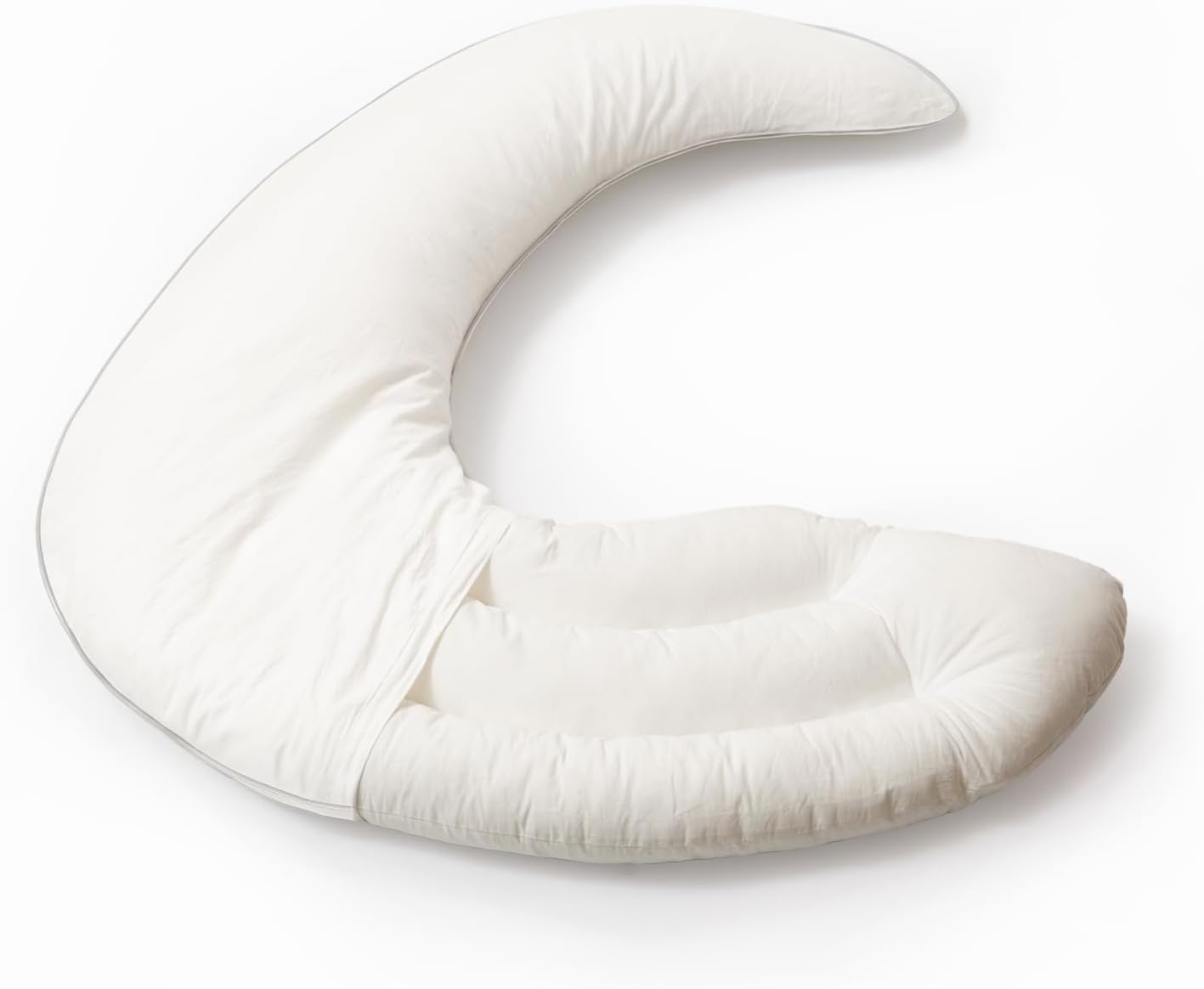 Choc chick Toddler Moon-Shaped Body Pillow Cover, 35x28 Inches,Case Only