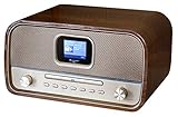 DAB+ und UKW-RDS Nostalgie Streoanlage mit Festsenderspeicher