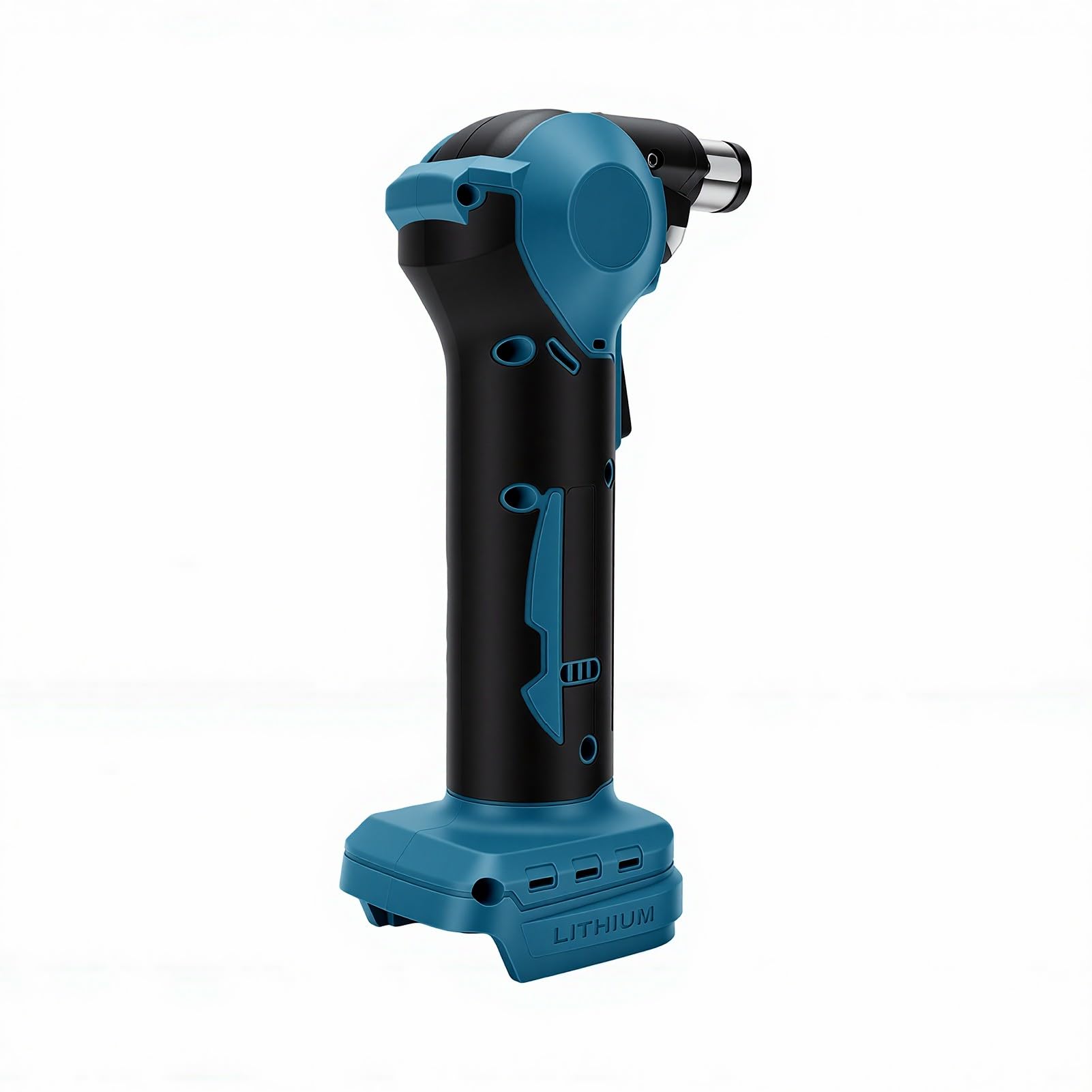 Bewinner Clavadora de Palma Inalámbrica con Luz LED, Pistola de Clavos Eléctrica para Marcos 0° 45° 90° Ajustable para Instalación de Suspensión de Vigas, Clavadora de Cabeza Magnética de Motor