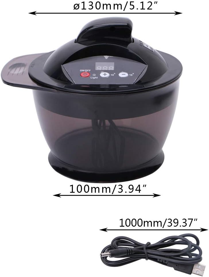 Professional Electric Hair Coloring Bowl Automatic Mixer for Hairs Color Mixing
