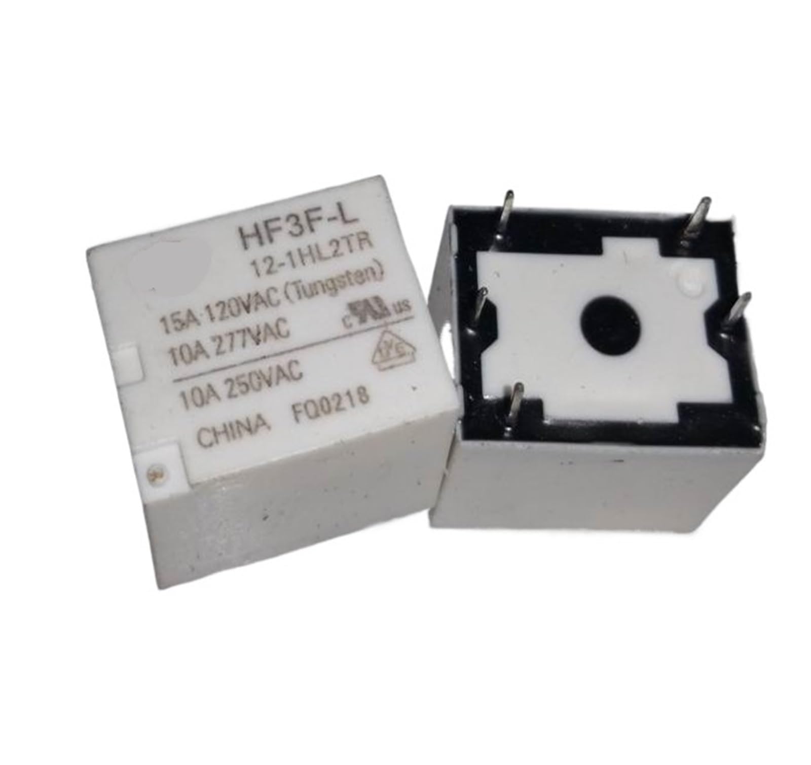Relais HF3F-L 12-1HL2TR pour réparer carte électronique T73-1A-L2-R-12V-10A NISZA 5 broches