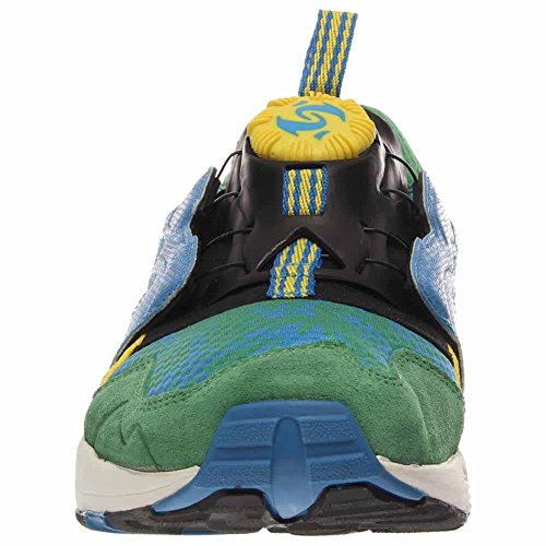 PUMA PUMA Disc Cage Tropicalia Mens in Green/Yellow/French Blue, 9