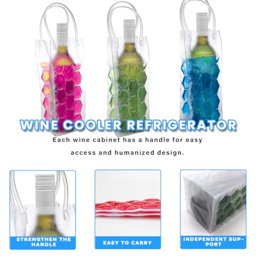 Wine Cooler Sleeve with Protector Instant Cooling and Keeps Your Drink Cold Keep Cool and Chill Cham
