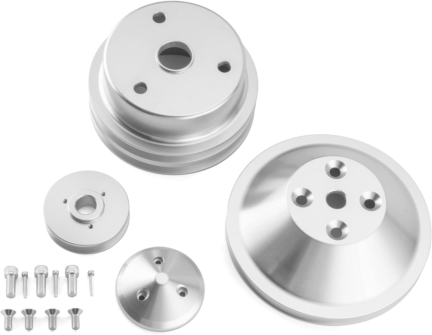 WeiSen Alternator ＆ Crankshaft ＆ Water Pump VBelt Pulley