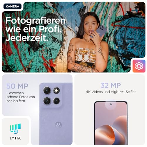 Motorola Moto G86 5G Smartphone mit 6,67 Zoll Display und 50 MP Kamera