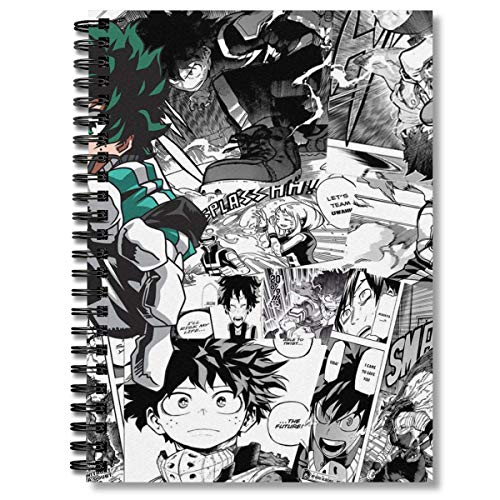Spiral Notebook My Journaling Hero Notepad Academia Notebooks Heroes Composition Rising - Collage Planner With Premium Thick Fishing Log
