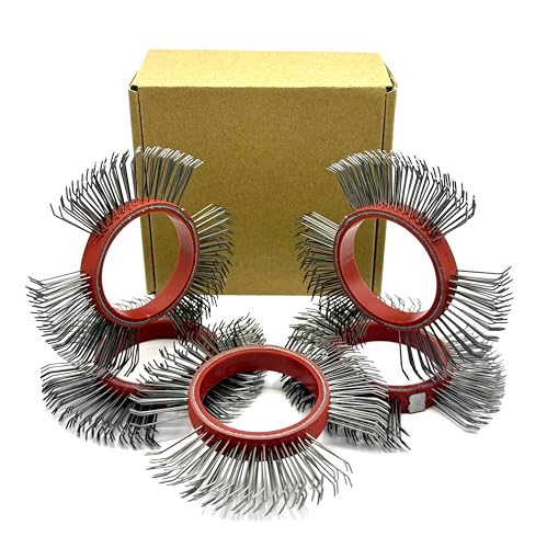 Abrasive Wire Wheel Belt/Metal Blaster Clearing/Coarse Wire Bristle for Surface Blasting (11mm Width, 0.7mm Carbon Spring Steel, A Box with Five Belts)