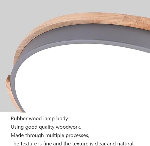 Miniatura 6 de Lámpara de techo LED Lámpara de techo redonda Atenuación de tres colores 16W 1590lm Ahorro de energía Instalación integrada cerca del techo Lámparas