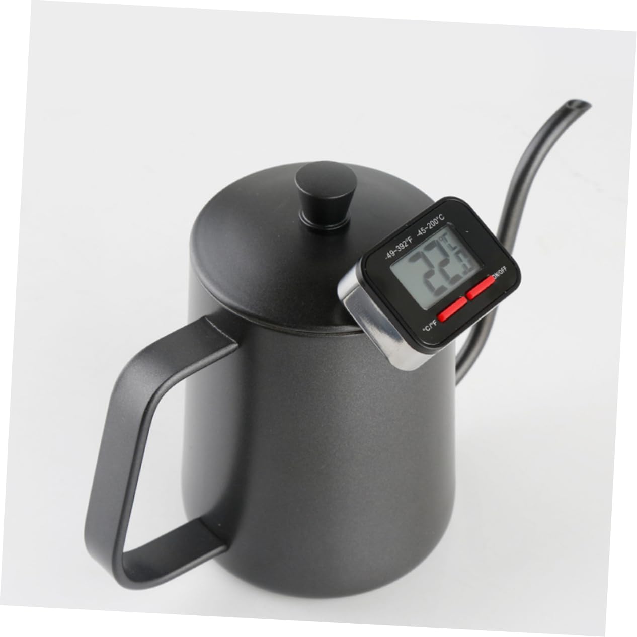 TOPBATHY 2 Piezas Termómetro digital de pantalla rápida termómetro de té con leche de leche de