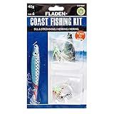 Fladen Hering Angeln - komplett Set mit Heringspilker 40g + 2 Heringsvorfach