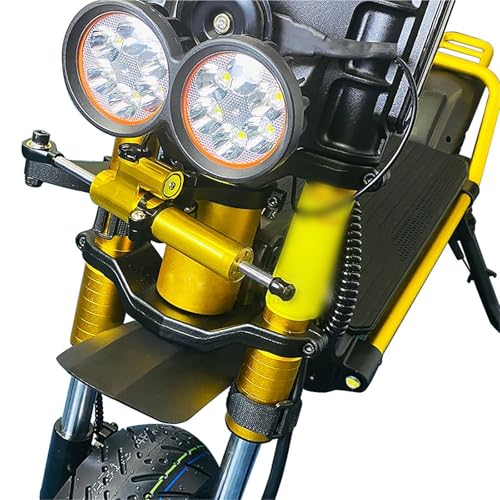 Support amortisseur de direction KAABO Wolf Warrior 11 King alliage scooter