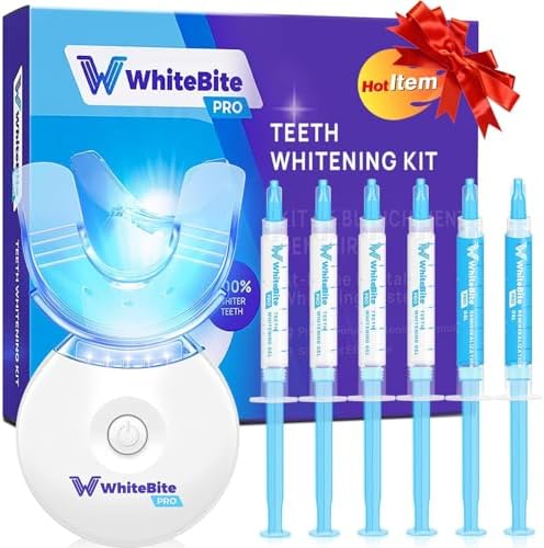 Whitebite Pro Teeth Whitening Kit for Sensitive Teeth — top-down angle highlighting key features