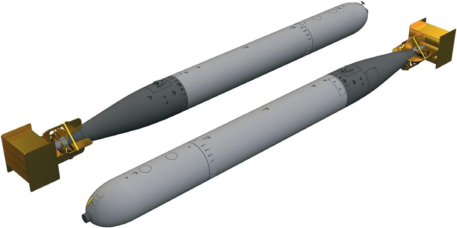 Eduardo 1/48 Brassin WWII German F5b Aviation Torpedo Plastic Model Parts EDU648627