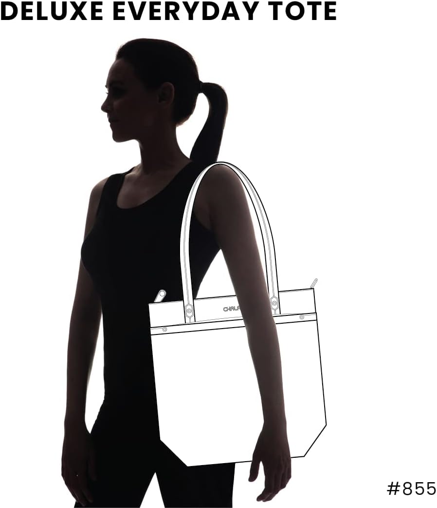 CHALA Deluxe Everyday Tote Women Shoulder Purse Handbag - Image 9