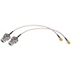 2PCS Lora SMA Male to N Female Bulkhead Connector With Waterproof O-Ring,7.8Inch RG316 Cable N to SMA Male Coaxial Adapter 50Ohm Low Loss N Type to SMA Cable for Router Antenna Signal Enhancer Adapter