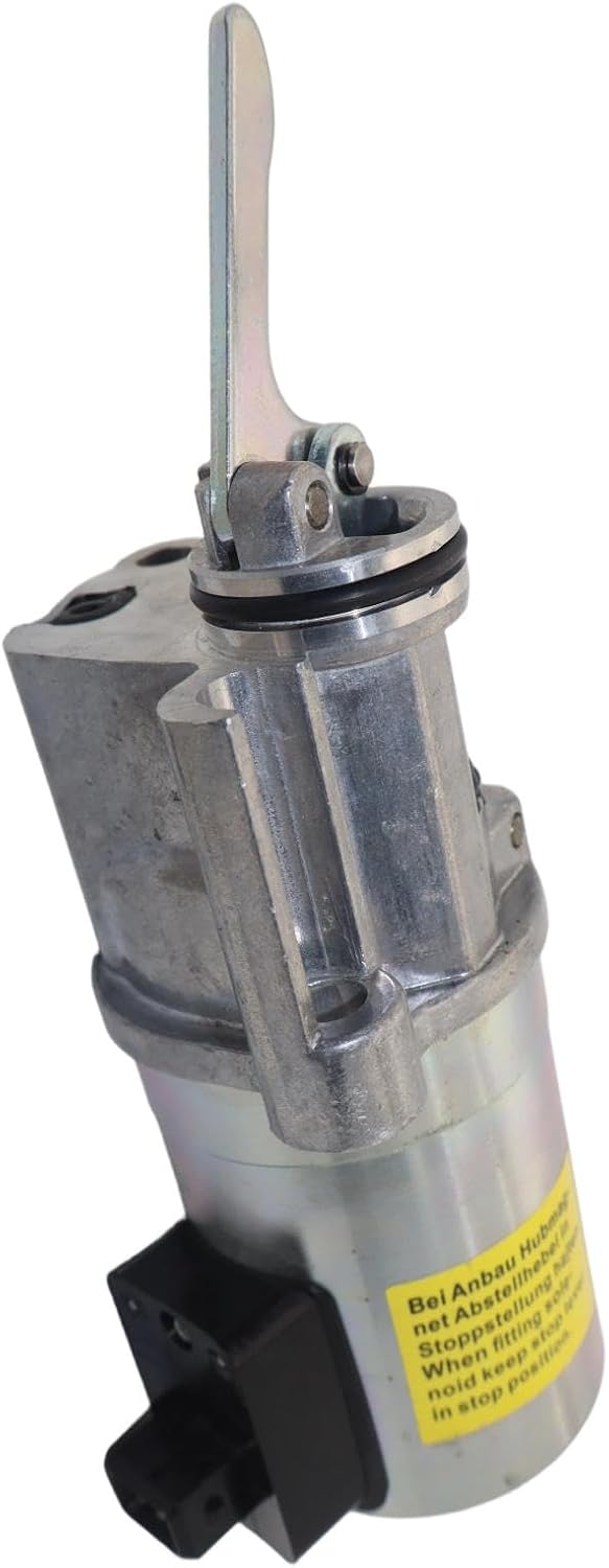 24V Fuel Shutdown Solenoid Valve 4199901 Compatible for Deutz 1012 2012 BF6M2012 BF4M2012 Engine