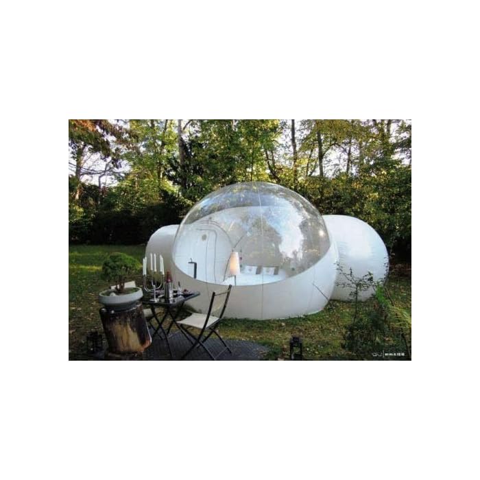 Buy RelaxNow(TM) 2 Tunnel Transparent Bubble Tent Outdoor Inflatable ...